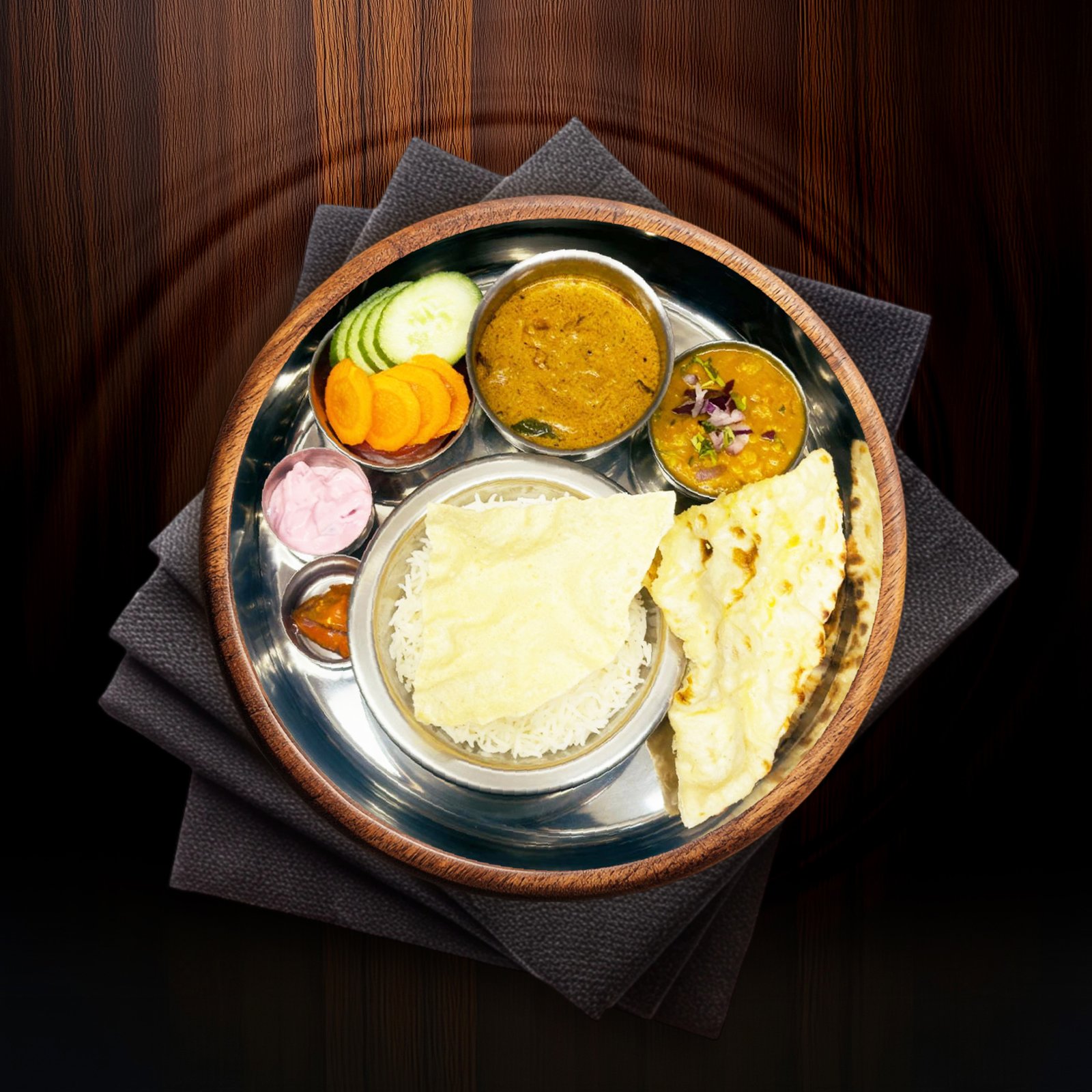 Thali Platter Ennai Kathrikai