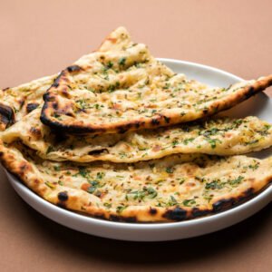 Order garlic and coriander naan