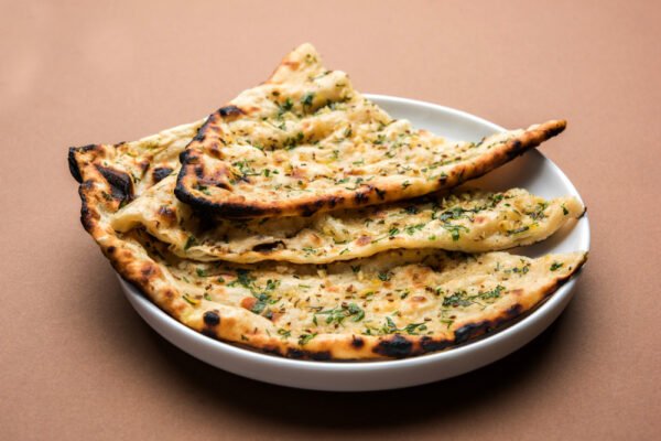garlic and coriander naan
