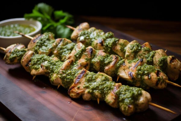 hariyali chicken tikka