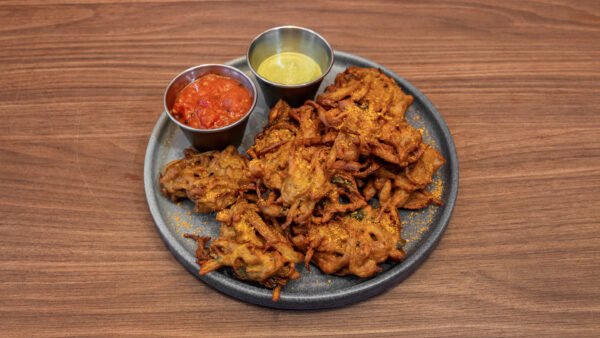 onion chilli bhaji