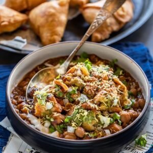 Order samosa channa chat