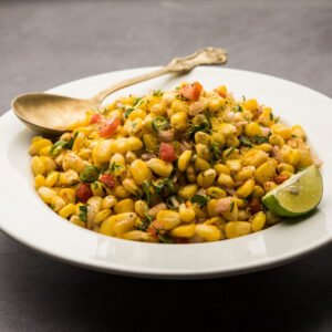 Order sweet corn papadi chat