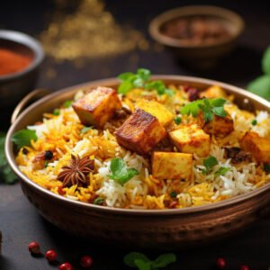 Order tofu biryani