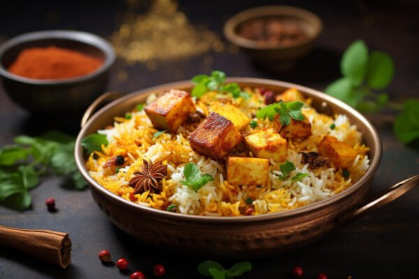tofu biryani