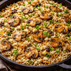 mushroom rice