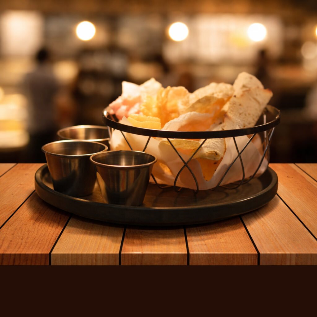 Assorted Pappadom Basket