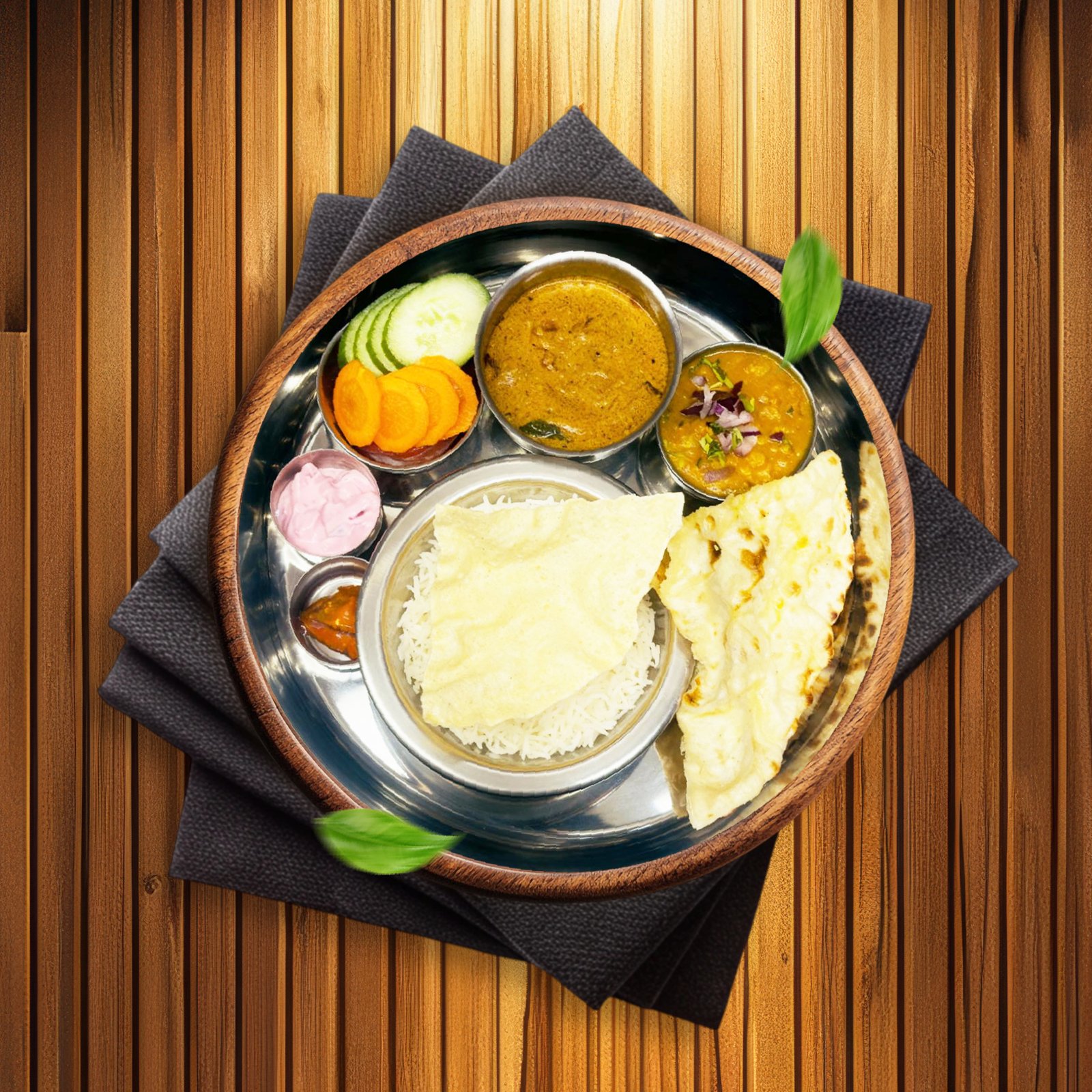 Thali Platter Ennai Kathrikai